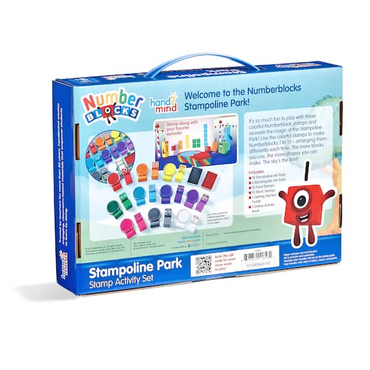 hand2mind® Numberblocks Stampoline Park Stamp Activity Set